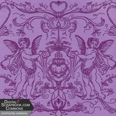 1695 Paper - Maulot's Lavender Linen