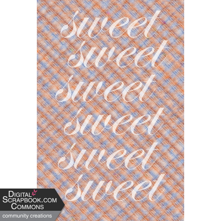 Pure Sweetness - Journaling Card 02