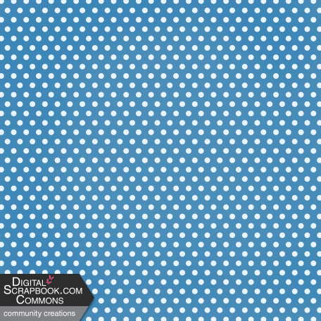 Blue Sunshine - patterned paper: polka dots 01