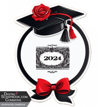 Graduate sticker 2024