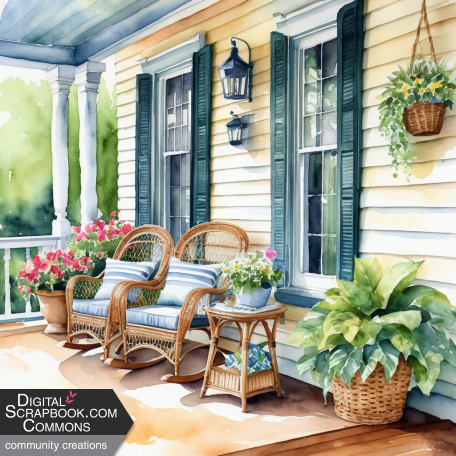 Antebellum porch (Updated)