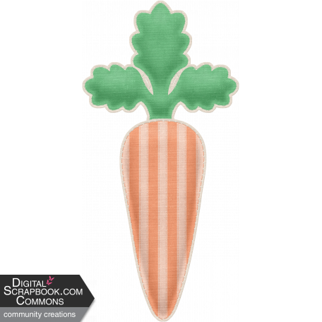 Simply Springtime Puffy Striped Carrot BB