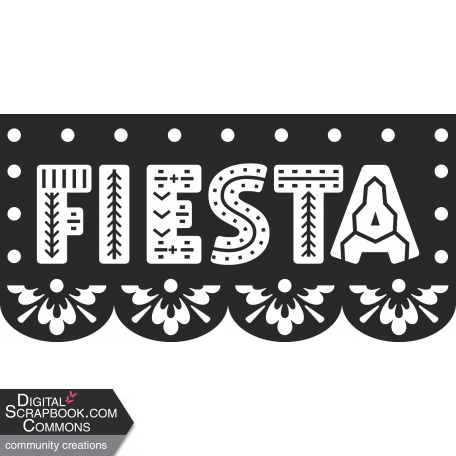 BB Fiesta Word Art