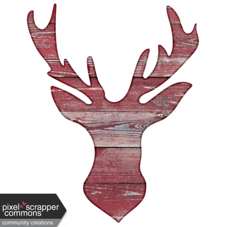 Cashmere & Cocoa Wooden Deer