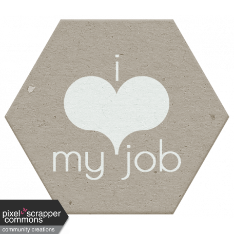 Work From Home - Chipboard Word Bit
