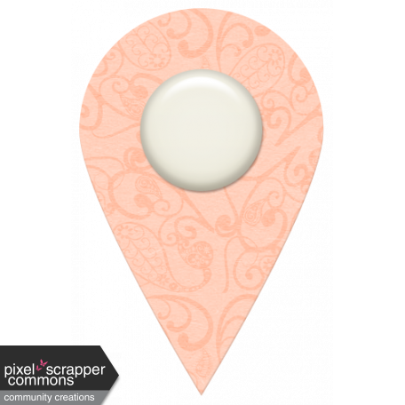 Shabby Wedding - Geotag Peach