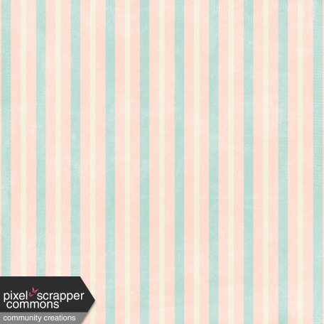 Shabby Wedding - Stripes Paper 2