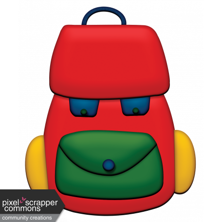 Back To School - Backpack Element