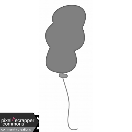 Birthday Bash - Layered Balloon Template