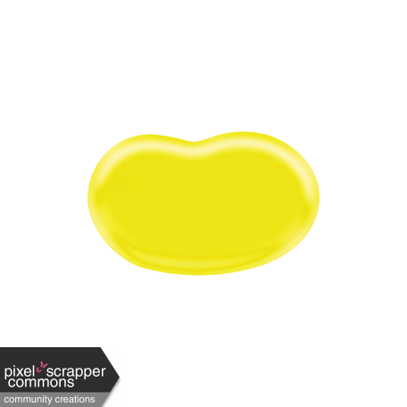 Easter - Yellow Jellybean Element