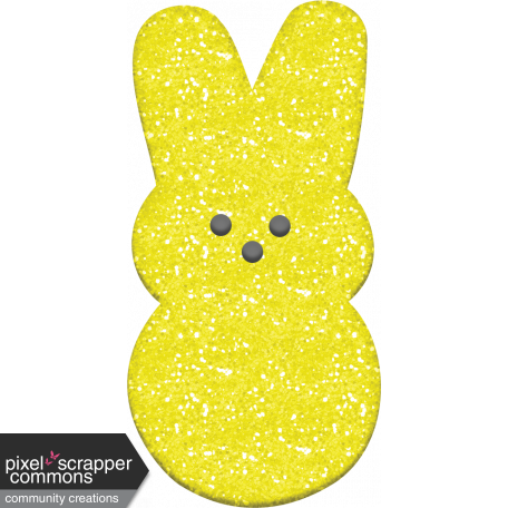 Easter - Marshmallow Bunny Yellow