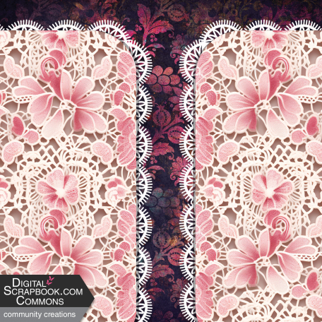 Lace Stacked Background #01