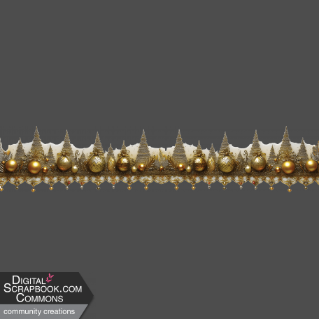 Golden Ornamental Border