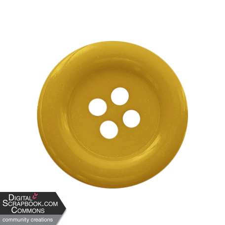 Poppy Field - Button Yellow