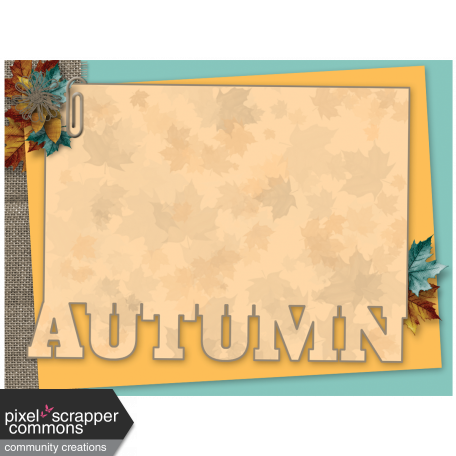 A Fall to Remember Journal Card #2