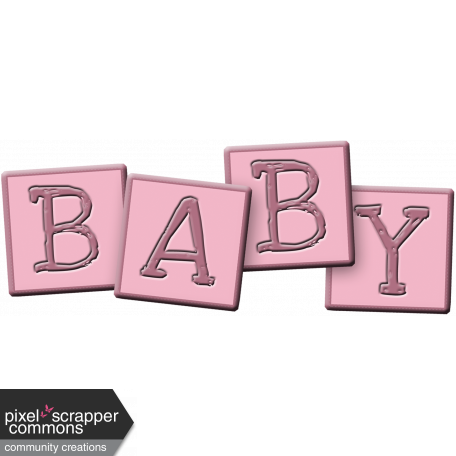 Baby girl blocks top