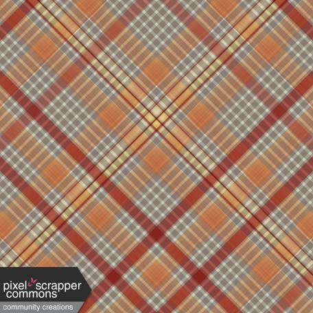 Fall in Love - plaid paper 4