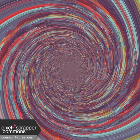 Kumbaya - swirl paper 5