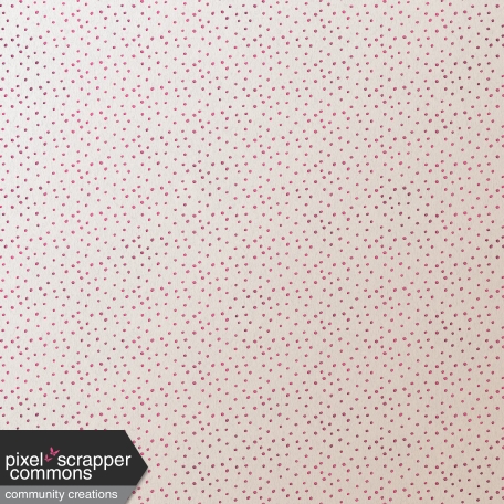 Foil Dots Paper - Deep Rose