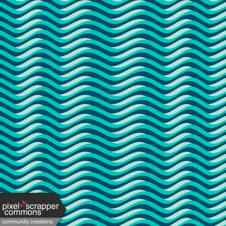 GSM Water Park - Wavy Pattern Paper 01