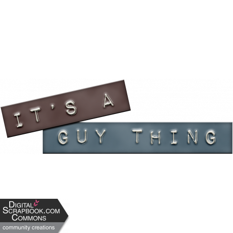 My Guy_It's a Guy Thing Labels