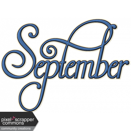 Project Life - September Word Art 1 graphic by Jody Smith |  DigitalScrapbook.com Digital Scrapbooking
