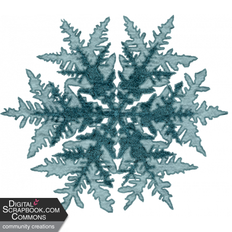 Vintage Winter Snowflake 2 Element