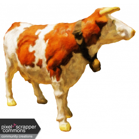 Textured Cow
