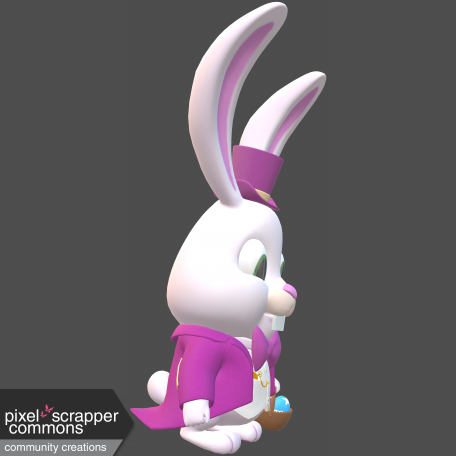 Easter bunny 3D-3