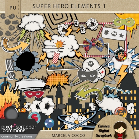 Super Hero Elements 1