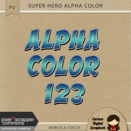 Super Hero Alpha Color