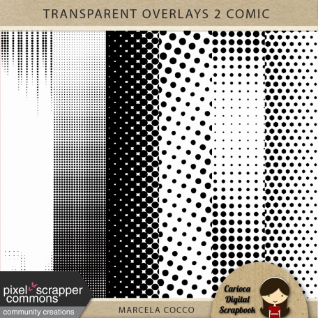 Transparent Overlays 2 - Comic