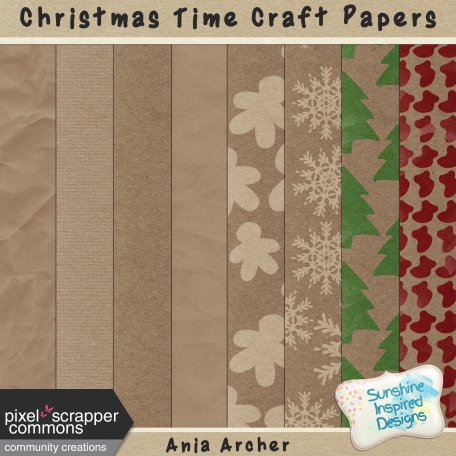 Christmas Time - Craft Papers