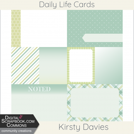 Daily Life Journal Cards kit