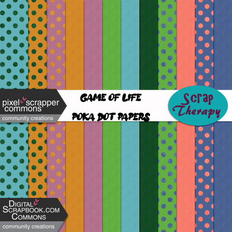 Classic Board Games: Game of Life - Poka Dot Papers