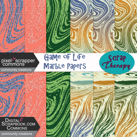 Classic Board Games: Game of Life - Marble Papers