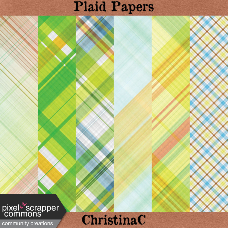 Plaid Papers Kit
