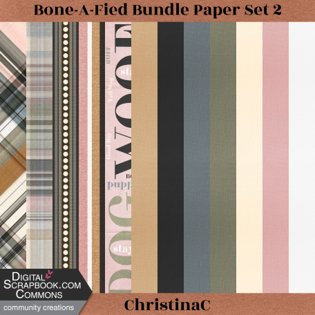 Bone-A-Fied Bundle Paper Set 2