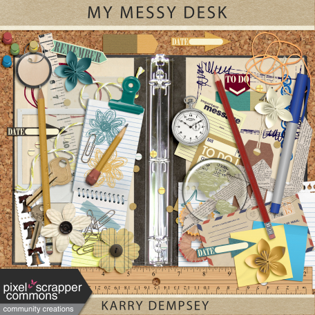 KMRD-My Messy Desk-elements