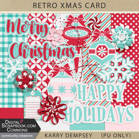 KMRD-202110DC-Retro Xmas Card