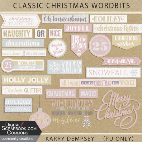 KMRD-Classic Christmas-Wordbits