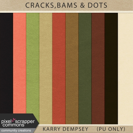 Cracks, Bams & Dots - Solid Papers