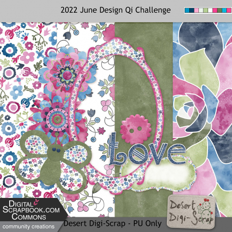 2022 June Design Qi Challenge mini kit