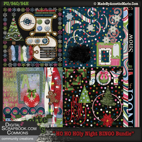 HO HO HOly Night BINGO Bundle