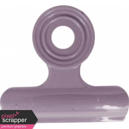 No Tricks, Just Treats - Purple Solid Clip