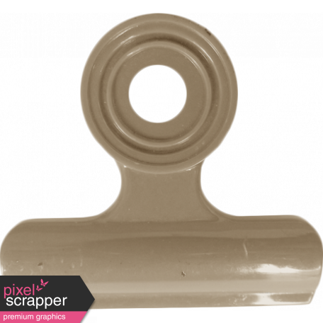 No Tricks, Just Treats - Tan Solid Clip