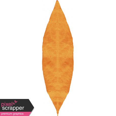 No Tricks, Just Treats-Orange Thin Leaf