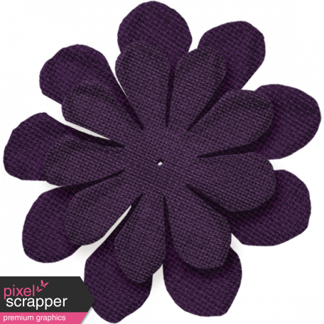 Thankful - Dark Purple Flower