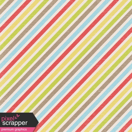 Lil Monster Colorful Striped Paper