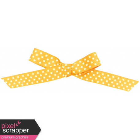 Oh Lucky Day - Yellow Polka Dot Bow